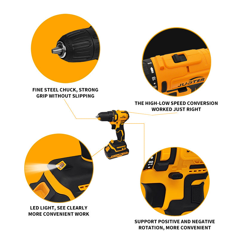 Premium High Quality Hardware Tool Lithium Electric Tools Drills for Wholesale Tools Drills